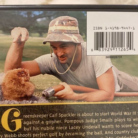 DVD Caddyshack Bill Murray Gopher Movie Rodney Dangerfield Chevy Chase Rated R - Picture 6 of 8